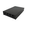 Caja Terminal de Cable Óptico de Escritorio, Caja de Empalme Universal de 4 puertos 8 puertos SC/FC/ST, Totalmente Equipada con Caja de Empalme de Terminal de Fibra