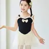 Ziyi 26235 Traje de baño para niñas estilo falda Nuevo traje de baño de una pieza para natación y juegos acuáticos de verano