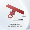 Suporte de Celular com Cordão Clipe de Aço Inoxidável Metal Peça Suspensa Rotativa 360 Graus Peça Suspensa Rotativa Personalizável Logotipo Transfronteiriço