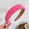Diadema Infantil de Acrílico Colorida para Niñas Nuevo Estilo 2025 Diadema de Ala Ancha Pasador Lindo Goma para el Cabello Accesorios para la Cabeza de Bebé
