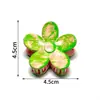 Pinza para el cabello de flor de plumeria degradada dulce para mujer, personalizada por el fabricante, moda de alta gama, pinza para el cabello creativa, pinza para el cabello de flor
