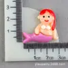 Accesorios de Resina de Sirena DIY Material para Tocado de Pinza Infantil Carcasa de Teléfono Móvil Crema de Pegamento para Adorno de Cabello Accesorios de Pasador Lote