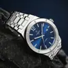 Design de Relógio Personalizado em Pequenos Lotes Movimento Japonês Importado Mecânico Automático Relógio Masculino com Mostrador Grande Processamento OEM