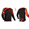 Traje de Descenso Transpirable de Secado Rápido con Mangas Largas y Transferencia de Calor con Cabeza de Zorro Traje de Motocicleta Todoterreno Traje de Ciclismo Traje de Descenso
