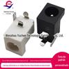 DC-005D plugue horizontal interno curvo DC tomada de carregamento convencional DC005 curva perna tomada JACK DC