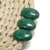 Amazon Aliexpress Cabujón Forma de Huevo 22*30 Ágata Natural Oval Curvado Individual Joyería DIY Incrustación Piedra Suelta Accesorio