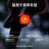 Luz Trasera de Bicicleta Acrunu Sensor Inteligente de Luz de Frenado para Ciclismo Nocturno Luz de Advertencia Impermeable para Ciclismo en Carretera