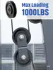 Accesorios para Equipo de Fitness Cubierta de Polea Carcasa de Polea Caja de Polea de Hierro Cubierta Decorativa de PVC para Equipo Deportivo de Fuerza