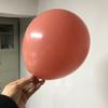 Globo Mate Grueso de 10 pulgadas 12 pulgadas Retro Rosa Albaricoque Marrón Verde Mantequilla Arreglo de Fondo para Escena de Fiesta