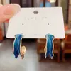 Pendientes de Tachuela en Forma de C Modernos y Elegantes para Mujer, Pendientes de Aro Versátiles de Alta Gama al por Mayor, Tendencia Nicho, Accesorios para Orejas Vintage