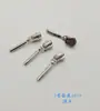 Nº 5 Deslizador Inferior de Metal Platina Puxador Trava Puxador Caracol Saco com Zíper Cabeça de Zíper para Casa em estoque Atacado
