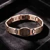 Moda Retrô Europeia e Americana Transfronteiriça Liga de Zinco + Personagem Magnético Destacável Pulseira Masculina Liga Acessórios de Pulso Tendência