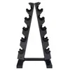 Suporte de Halteres Academia Suporte Triangular de Halteres Torre Espessada Suporte de Exibição de Conjunto de Halteres Doméstico Suporte de Halteres em Forma de A