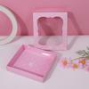 Caja de ventana de alta calidad, creativa y personalizada, con ventana transparente, para regalo, papel, dulces, plástico, comida, juguetes, cosméticos