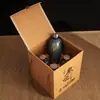 Cerámica Botella Pequeña de Vino 500ml Botella de Vino Botella Vacía Antigua Botella de Vino Vacía Tarro de Almacenamiento de Vino Bodega de Barro Botella de Licor