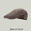Estilo K de Versátil Lavado Retro Gorra Delantera Marca de Moda Tendencia Boina para Mujer Versátil Casual Simple Boina para Hombre Tendencia