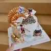 Nezha Aobi Decoração de Bolo Criança Demônio Terceiro Príncipe Personagem Mítico Hot Wheels Decoração de Bolo de Aniversário Infantil Plug-in
