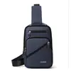 Nova bolsa de peito minimalista masculina, bolsa transversal para esportes ao ar livre, bolsa de ombro de grande capacidade para o dia a dia, bolsa de celular moderna e estilosa
