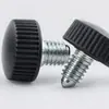 Fabricante Original Tornillos de Plástico con Cabeza M6 Puntiaguda Moleteada de Grano Recto Tornillos de Apriete Manual Tornillos Recubiertos de Goma Tornillos con Asa