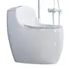 Nuevo inodoro con forma de huevo anticongelante y antiolor, con sifón superflush, ahorrador de agua, apto para espacios pequeños, funcionamiento silencioso