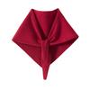 Bufanda de punto triangular pequeña de cachemira pura 100% para mujer, bufanda para el cuello, otoño e invierno, nueva bufanda tipo chal, venta al por mayor