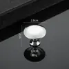 Manija Redonda de Acero Inoxidable con Forma de Hongo Estilo Europeo para Puerta de Armario, Cajón, Gabinete, Puerta de Gabinete de Té, Manija Minimalista Moderna
