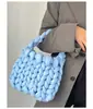 Tela de hilo islandés extra gruesa transfronteriza para bolsa de algodón rellena en el centro DIY para tejer a mano bolso de mano de moda estilo coreano hecho en casa bolso bandolera