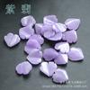 Pétalas de Jade Jade Vermelho Jade Roxo Pétalas de Peônia de Jade Grampo de Cabelo Antigo DIY Grampo de Cabelo de Jade Acessórios de Flor