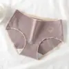 Pantaletas de Algodón Puro Sin Costuras Estilo Japonés para Niñas, Bragas Sexy de Cintura Media para Mujer, Ropa Interior Cómoda y Transpirable para Mujer