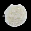 Perlas de Imitación de ABS de 12 mm, Flor de Ciruelo Pequeña de Doble Cara, Cuentas para Manualidades con Pegamento Cremoso, Carcasa de Teléfono, Pulsera, Accesorios de Joyería, Venta al por Mayor