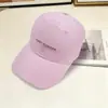 Gorra de Béisbol Casual de Moda Estilo Coreano Bordado de Letras Lavadas Protección Solar de Verano Protector Solar Secado Rápido Hace que la Cara Parezca Más Pequeña