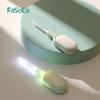 Fasola Baby Colher de Ouvido Especial com Ponta Macia para Crianças Pequenas Remoção de Cera de Ouvido com Luz Colher de Ouvido Luminosa para Bebês