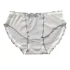 Bragas Sexy de Encaje con Volantes Estilo Japonés de Alta Calidad, Algodón Grado A para Mujer, Cómodas y Suaves, Calzones con Entrepierna Antibacteriana 7A