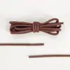 Cordones Kurokin Redondos de Algodón Puro Encauchutados 0.3cm Profesionales Altos y Bajos Adaptables para Exteriores Zapatos de Cuero Botas Martin