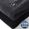 Pantalones casuales de pana para hombre para otoño, pantalones deportivos de chenilla gruesa con retazos, pantalones deportivos de pana para primavera y otoño para hombre