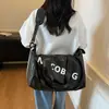 Bolsa para Raquete de Badminton Feminina Nova para Academia Bolsa para Viagem de Curta Distância Grande Capacidade Portátil Ombro Transversal Bolsa Esportiva