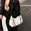 Design de Nicho Casual Grande Capacidade 2025 Nova Moda Outono Versátil Estilo Estrangeiro Simples para o Dia a Dia Bolsa de Ombro Transversal