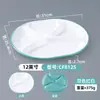 Platos Divididos de Melamina Comerciales para Escuelas, Fábricas y Comedores; Platos de Imitación Porcelana de Cuatro Compartimentos; Platos de Comida Rápida de Seis Compartimentos para Restaurante; Vajilla