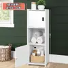 Armario de Almacenamiento para Espacios Pequeños de Baño, Estante de Almacenamiento para Inodoro, Caja de Almacenamiento Impermeable para Baño, Armario de Almacenamiento Junto al Inodoro para Uso Doméstico