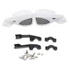 Protectores de manos para motocicleta todoterreno con manillares de diámetro variable Se pueden usar con protectores de manos de aleación de aluminio, protectores de arco, protectores de manos anticaída, parabrisas de arco