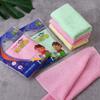 Paño de Cocina Fibra de Bambú Cuadrado al por Mayor Color Liso 25*25 Cocina Absorbente Limpieza del Hogar Toalla Pequeña No se Pega al Aceite