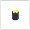 Tapa de Perilla de Plástico Tapa de Ajuste de Volumen de Amplificador Manija Giratoria de Plástico Diámetro del Agujero 10x12MM Eje Estriado de 6MM