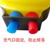 Bomba inflable de pie, inflador de globos, pedal de compresión, bomba de pie para piscinas, botes, camas, fabricantes de herramientas de inflado