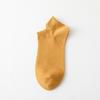Calcetines cortos de hombre de color liso, antibacterianos y desodorantes, finos y transpirables, deportivos para niño, calcetines náuticos de verano Zhuji