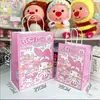 Grande Coleção de Sacolas de Papel Kraft, Sacolas Fofas para Presente de Aniversário, Sacolas Populares de Desenho Animado em Estoque, para Amigos e Melhores Amigas