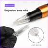 Bordado de tatuagem máquina de oito agulhas agulha TikTok venda quente rápido flutuante piercing labial sobrancelha névoa arremesso completo uma agulha máquina de oito agulhas