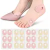 Calcomanías de Látex al por Mayor para Callosidades en los Pies, Calcomanías Ovaladas Pequeñas Antidesgaste para Tacones Altos, Pies Suaves Antidesgaste, Calcomanías Aleatorias