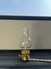 Lámpara de huracán de cristal Lámpara de queroseno retro antigua Lámpara de aceite Lámpara de parafina Lámpara de aceite antigua nostálgica para Luz Eterna de Buda Lámpara de alcohol