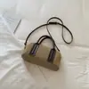 Bolso de bolos mate único y elegante, nuevo bolso de mano retro 2026, bolso de hombro casual, bolso cruzado, bolso cuadrado pequeño