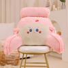 Lindo Peluche de Rebanada de Pan Tostado Calentador de Manos Calentador de Manos Manta Grande Hogar Coche Siesta Cojín Multiusos